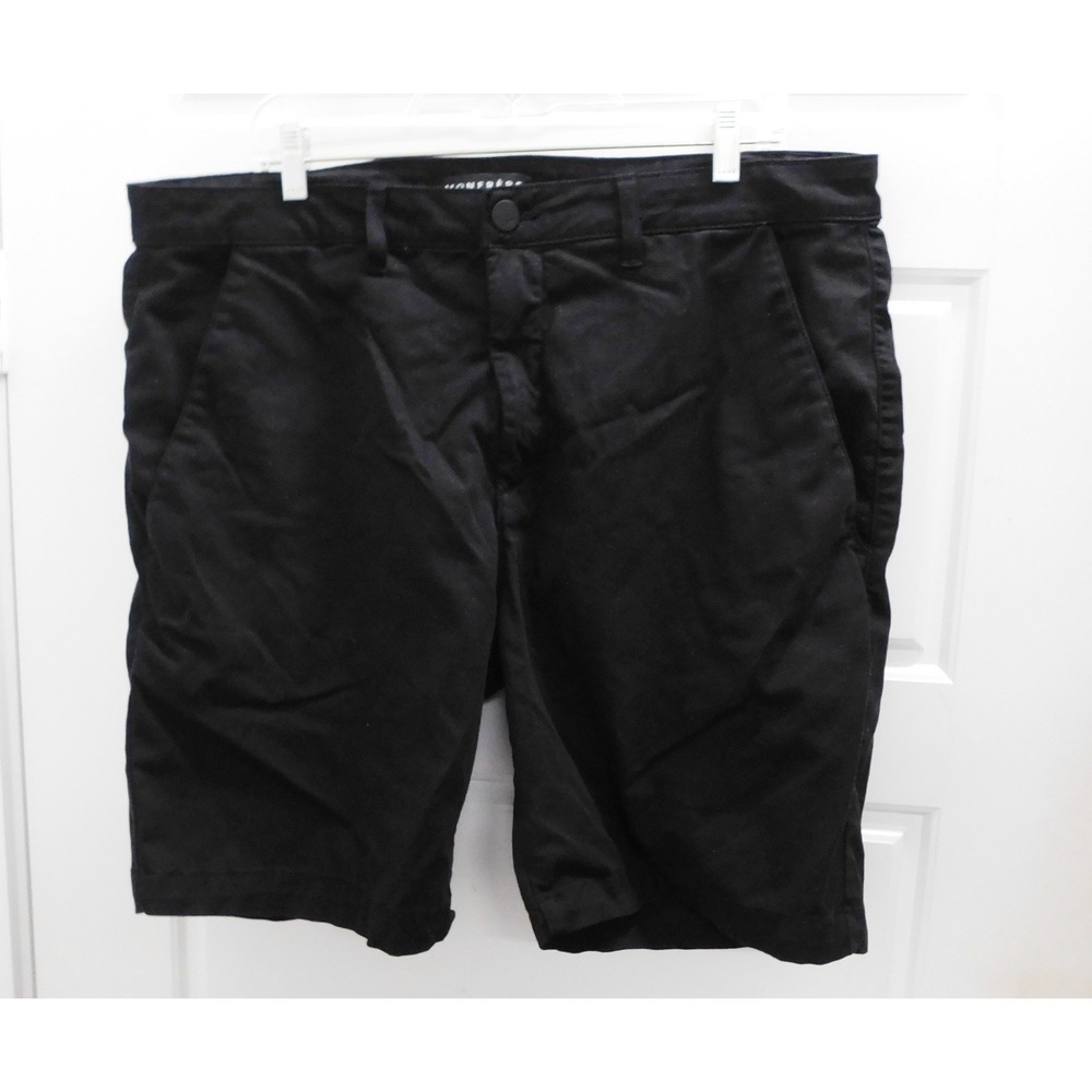 MONFRERE‎ Shorts Black CRUISE 613 Chino Short Stretch $168rt Mens 38